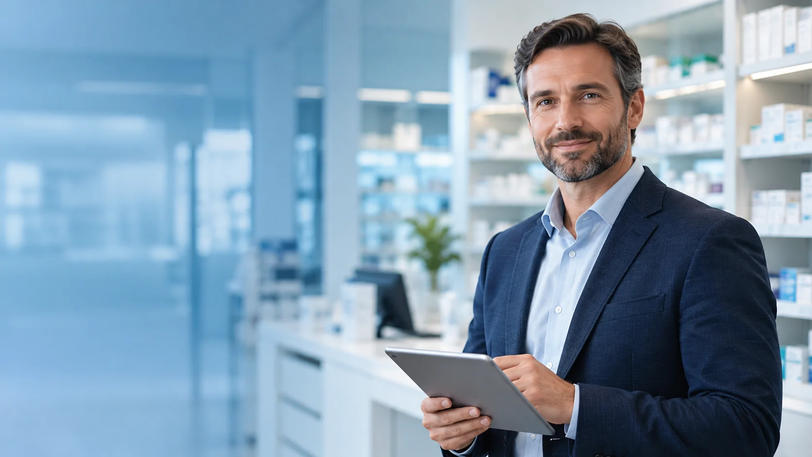 Pharma & Gesundheit – illustratives Branchenmotiv